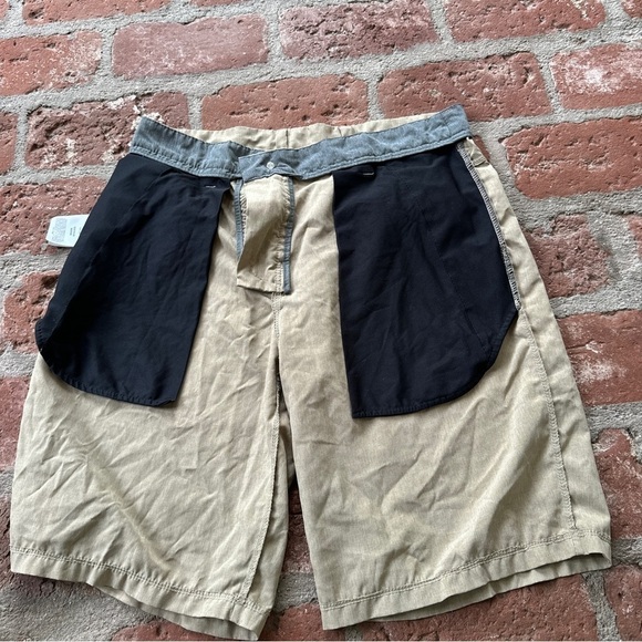 Hurley men’s knee length lightweight shorts size 30 beige Tan casual summer - Picture 15 of 15